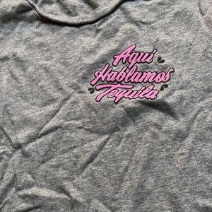 Matgatitas  Hornitos size small gray shirt sleeve. t-shirt